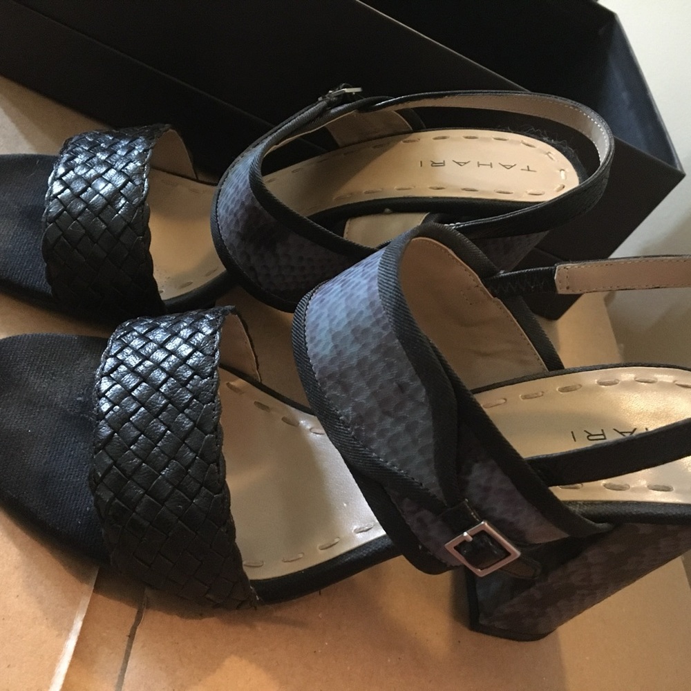 Tahari heel sandals